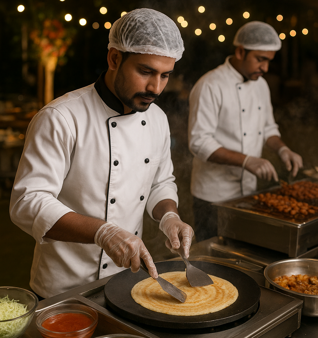 Live counter catering in Hyderabad